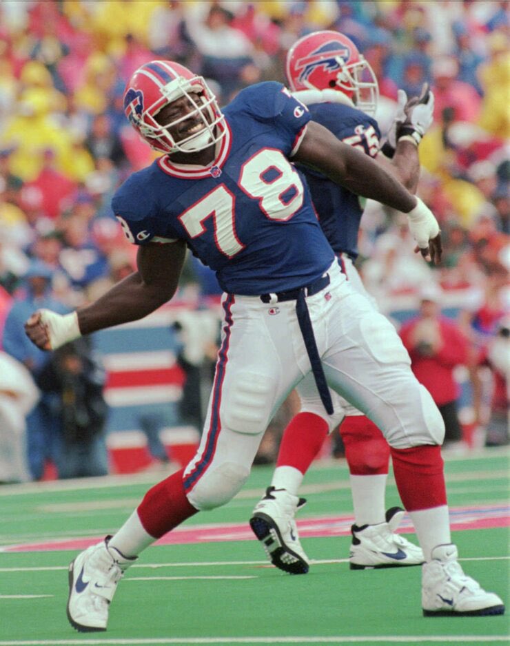 Larry in Missouri (@larryinmissouri) on Twitter photo Happy Birthday Bruce Smith, out of Norfolk, Virginia & <a href="/HokiesFB/">Virginia Tech Football</a> 6โ4 262; 2X All American, <a href="/outlandtrophy/">Outland Trophy</a> ( 1984), <a href="/HokiesFB/">Virginia Tech Football</a> #78 Retired; 1st Round Draft Pick 1985 ( 1st overall) 19 year <a href="/NFL/">NFL</a> career; 2X <a href="/NFL/">NFL</a> Defensive Player of the Year, 8X 1st Team All Pro, 11X Pro Bowl, <a href="/NFL/">NFL</a> Happy Birthday Bruce Smith, out of Norfolk, Virginia & <a href="/HokiesFB/">Virginia Tech Football</a> 6โ4 262; 2X All American, <a href="/outlandtrophy/">Outland Trophy</a> ( 1984), <a href="/HokiesFB/">Virginia Tech Football</a> #78 Retired; 1st Round Draft Pick 1985 ( 1st overall) 19 year <a href="/NFL/">NFL</a> career; 2X <a href="/NFL/">NFL</a> Defensive Player of the Year, 8X 1st Team All Pro, 11X Pro Bowl, <a href="/NFL/">NFL</a>