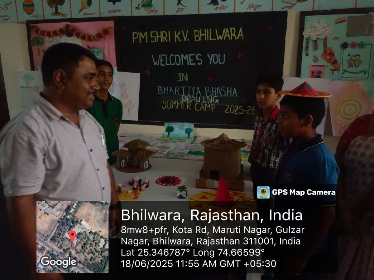 PM SHRI KV Bhilwara (@kvbhilwara) on Twitter photo Bhartiya Bhasha Summer Camp concluded today at PM SHRI KV Bhilwara. Drawing and painting competition, Assamese culture craft (Best out of waste representing Assamese culture) were some of the attractions of today. <a href="/KVS_HQ/">Kendriya Vidyalaya Sangathan</a> <a href="/kvsrojaipur/">kvsrojaipur</a> <a href="/DmBhilwara/">District Collector & Magistrate, Bhilwara</a> #KVS Bhartiya Bhasha Summer Camp concluded today at PM SHRI KV Bhilwara. Drawing and painting competition, Assamese culture craft (Best out of waste representing Assamese culture) were some of the attractions of today. <a href="/KVS_HQ/">Kendriya Vidyalaya Sangathan</a> <a href="/kvsrojaipur/">kvsrojaipur</a> <a href="/DmBhilwara/">District Collector & Magistrate, Bhilwara</a> #KVS