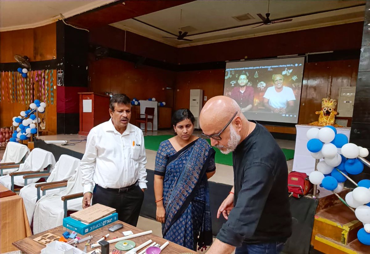 Glimpses from the engaging workshop by OSEPA in collaboration with the Center for Creative Learning (CCL), IIT Gandhinagar, held at Capital HS, Unit-III, Bhubaneswar. Interactive sessions showcased educational kits, toys &amp; models to promote hands-on learning for teachers.