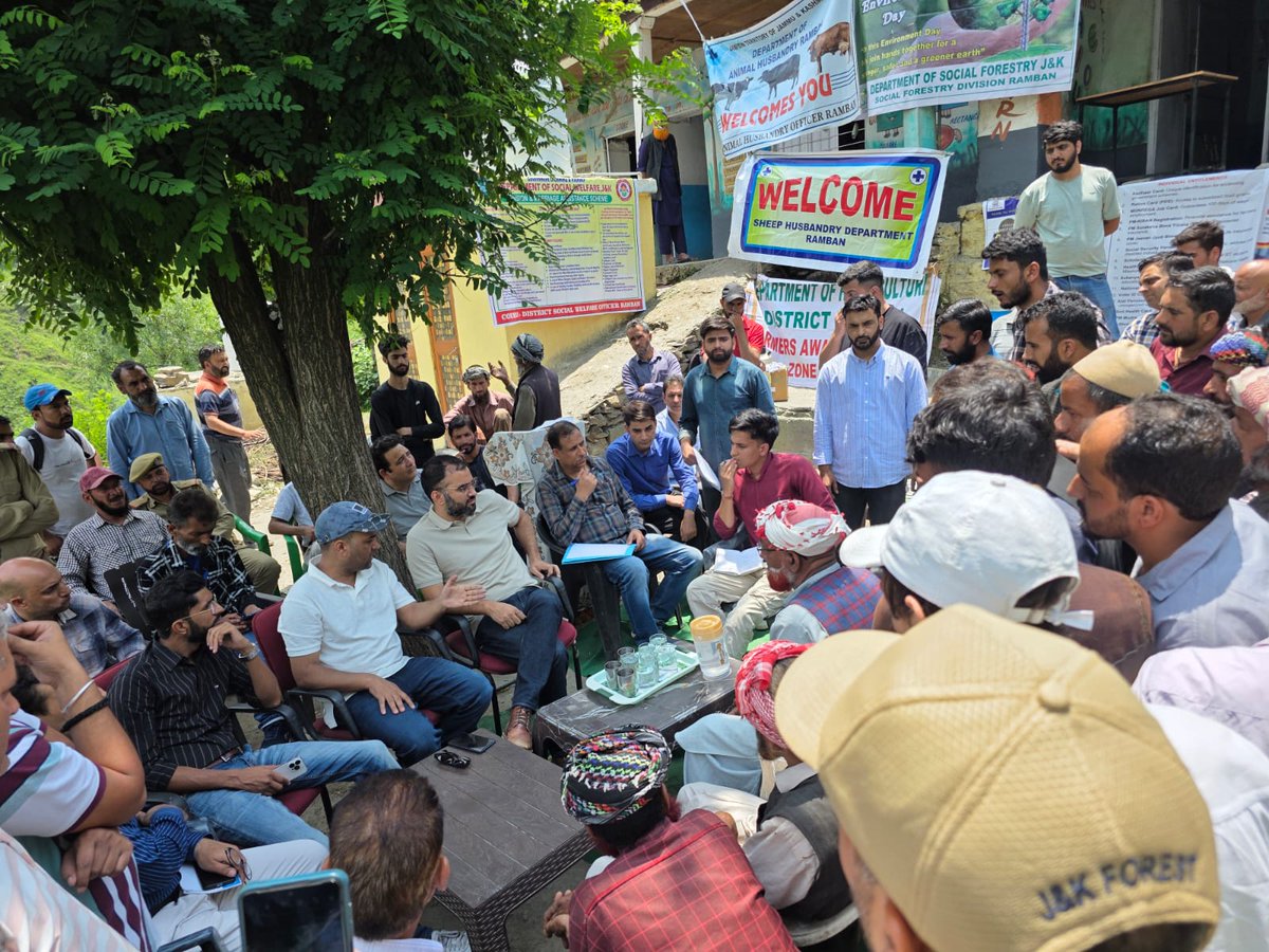 Deputy Commissioner (DEO), Ramban tweet media