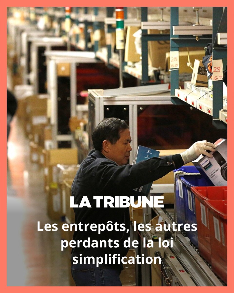 La Tribune (@latribune) on Twitter photo 📦 Au lendemain de l'adoption du projet de loi simplification de la vie économique, les acteurs de la chaîne logistique regrettent que les députés aient validé une disposition les impactant directement.
Par <a href="/Cesarmand/">César Armand</a>
➡️ À lire ici : l.latribune.fr/iQE 📦 Au lendemain de l'adoption du projet de loi simplification de la vie économique, les acteurs de la chaîne logistique regrettent que les députés aient validé une disposition les impactant directement.
Par <a href="/Cesarmand/">César Armand</a>
➡️ À lire ici : l.latribune.fr/iQE
