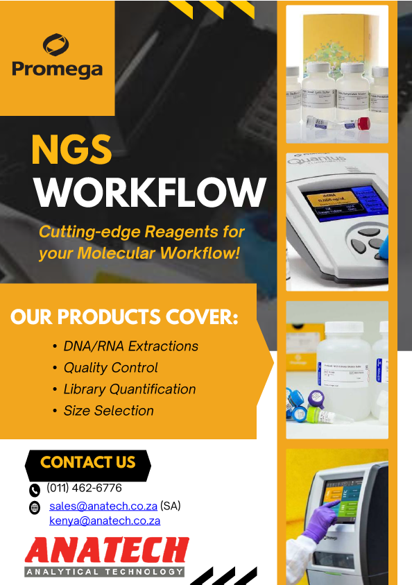 AnaTech17's tweet photo. 🧬Boost your NGS workflow with 20%+ off Promega reagents for the next 3 months!
From library prep📚 to sample quantification📏, get the accuracy and reproducibility you trust — now at a better price💰🔬
#NGS #Promega #DNASequencing #MolecularBiology #LabDeals #Genomics https://t.co/5lSVGmnVgz