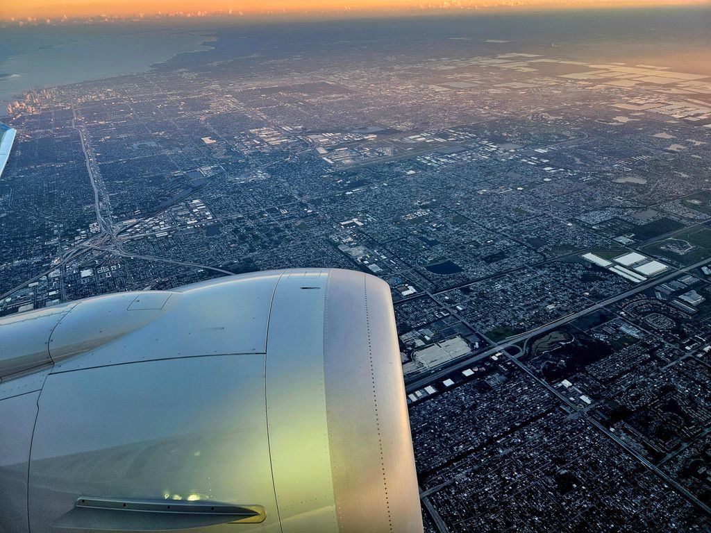#WindowSeat out of MIA #miami #inflight