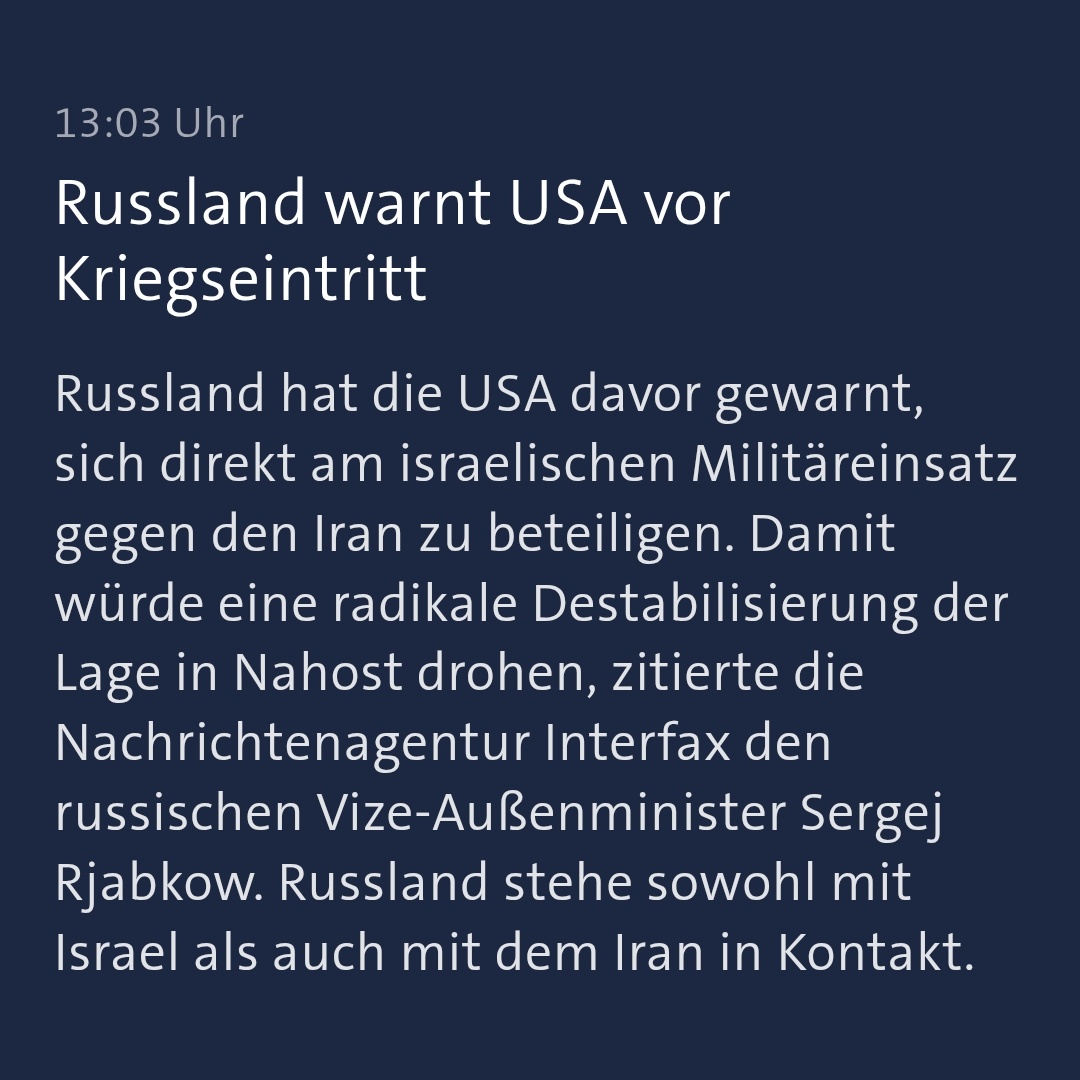 Lieber Donald, wir brauchen echt die Drohnen, herzlich Kriegsverbrecher