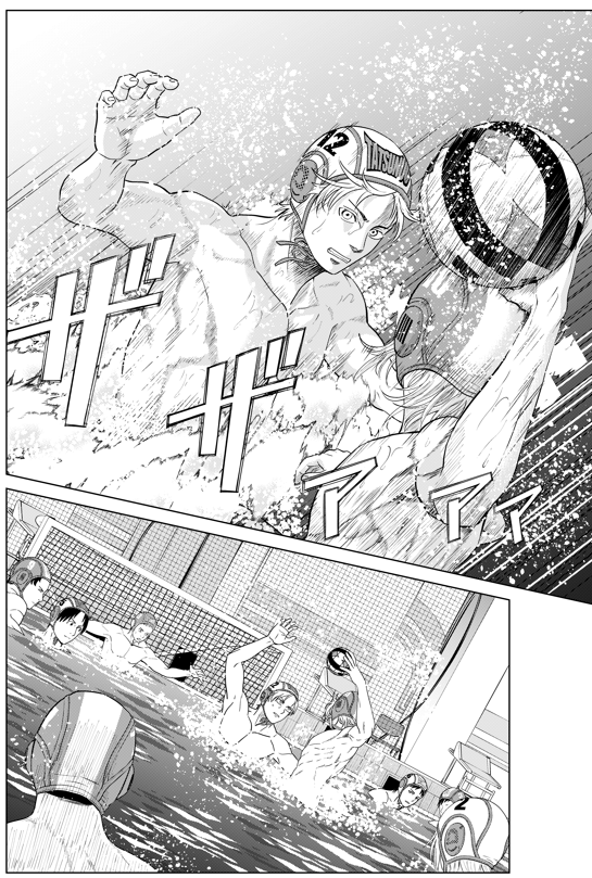 本日発売少年サンデーにも水球コメディ「みずぽろ」載ております!対真凧高校編はこれにて決着、是非読んでみてください!!🤽‍♂️🤽🙇‍♂️ 