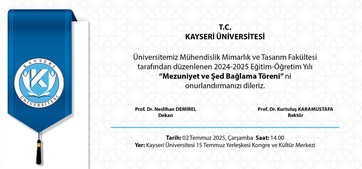 KAYÜ Mühendislik Mimarlık ve Tasarım Fakültesi (@kayummtf) on Twitter photo 