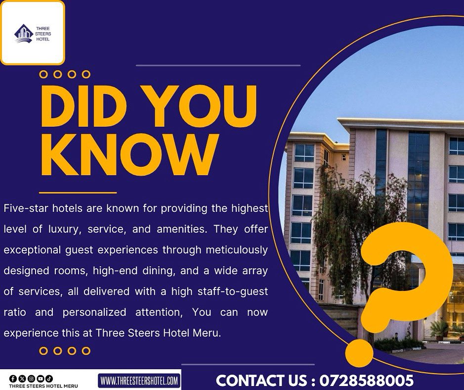 Three Steers Hotel Meru (@threesteers) on Twitter photo 