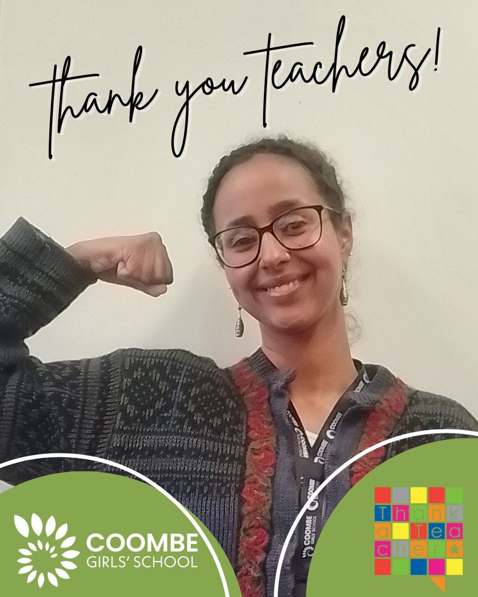 CoombeGirlsNews's tweet photo. It's National Thank a Teacher Day! We're grateful to our fantastic teachers and school staff for all they do for our #CoombeUnity. π«
#curious #creative #confident
#NationalThankATeacherDay #ThankATeacherDay https://t.co/zbQIjBoHWF