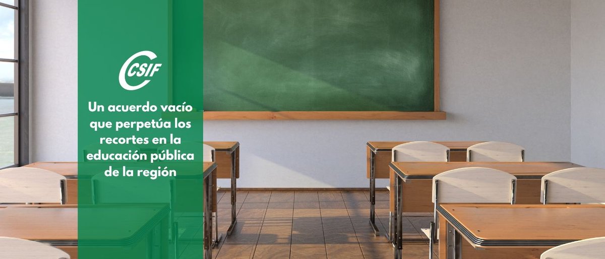 La Consejería de Educación ha firmado hoy con UGT, CCOO y Anpe la prórroga de un acuerdo que perpetúa los recortes que sufrimos desde hace más de una década en Castilla-La Mancha

🥂Un brindis al sol, una nueva foto de cara a la galería 

csif.es/es/articulo/ca…