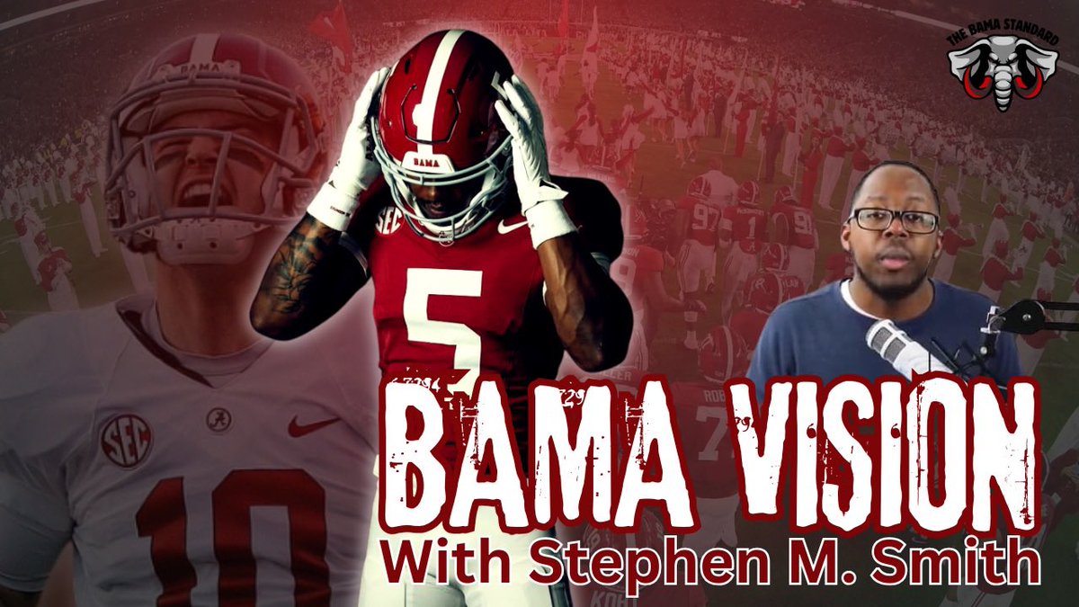 AJ McCarron praises Germie Bernard. Ryan Grubb has rules for his QB1. Alabama LBs may be elite.🔥

Grab your breakfast &amp; join us on “Bama Vision” this morning!🍳💥

📺: youtube.com/live/cPW986vD5…
⏰: 9AM CT/10AM ET

#CollegeFootball #RollTide #BamaFactor