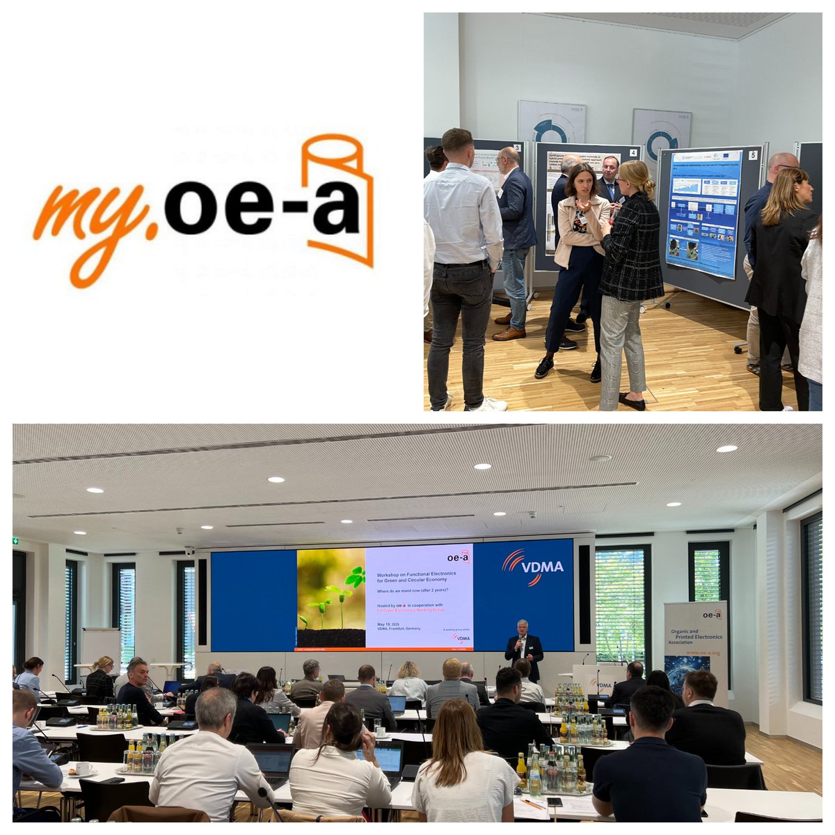 *New Downloads at my.OE-A*
Check out the OE-A membership area. We have uploaded new material from the Workshop on
Functional Electronics for Green and Circular Economy in Frankfurt, May 19: oe-a.org/about-oe-a/oe-…