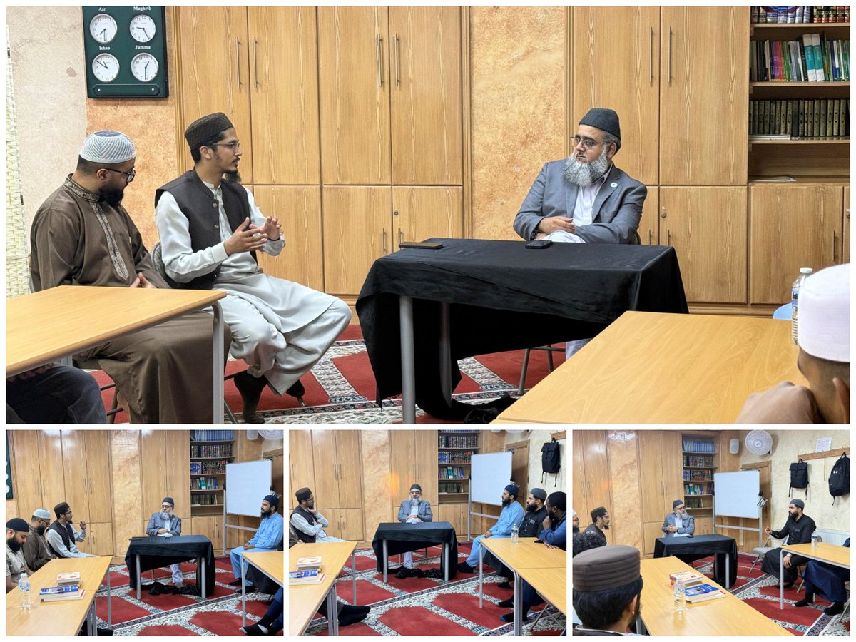On 17 June 2025, Vice-Principal Bakhtyar Pirzada visited Al-Karam Mosque (London). He shared updates on Jamia Al-Karam &amp; upcoming JAK Convention 2025: Echoes of Guidance (6 July). Local Imams, graduates &amp; students of Alim Course attended.

#EchoesOfGuidance #JAKConvention