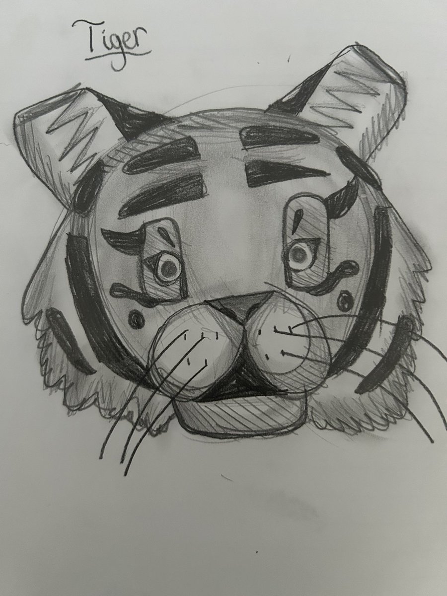 WBJYear6's tweet image. Amazing art work- a Sumatran tiger. #wbjsscience #wbjsgeography #wbjsart @WBJJuniorSchool