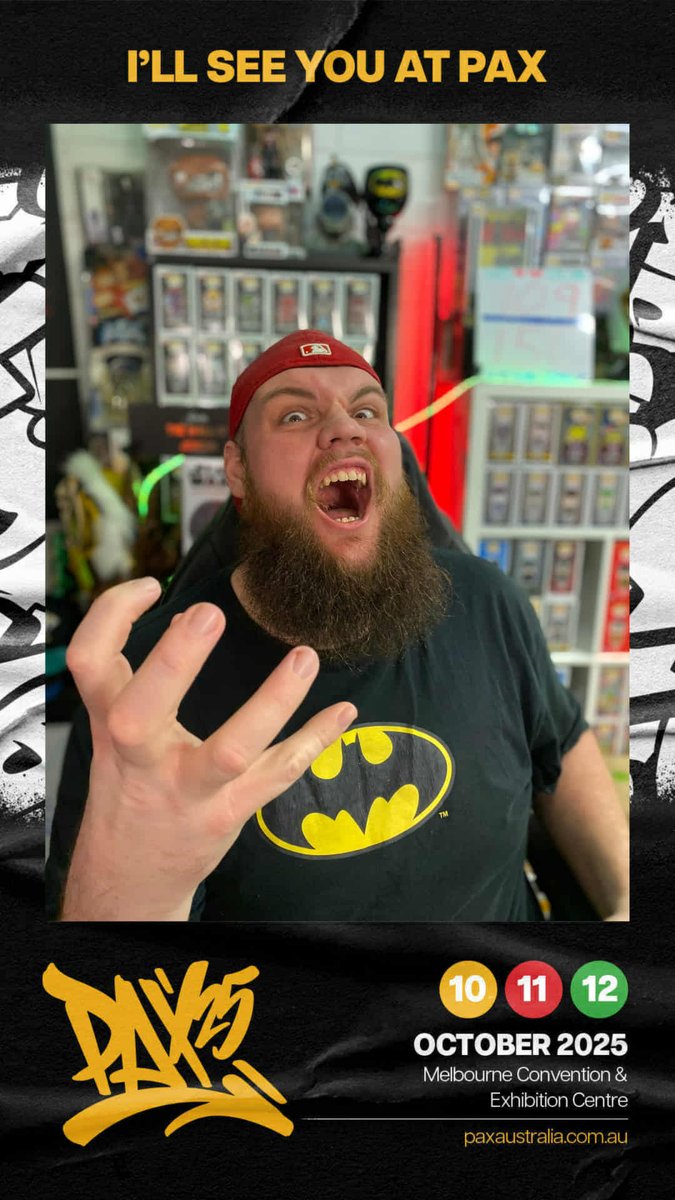TheGiantKyote's tweet image. SWEET MOTHER OF EPIC!!!!
Still trying to process this but I can officially say I’m going to @PAXAus AS A CREATOR!!!!
Thank you @PAXAus for this truly epic opportunity. So grateful & can not wait to spread nothing but good times great vibes & positivity #paxaus #paxaus2025