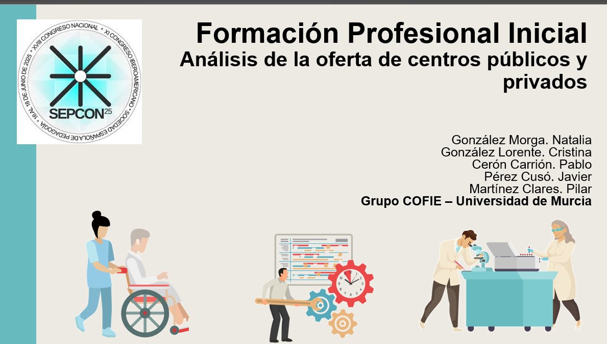 Estos días hemos estado en <a href="/sepcon25/">SEPCON25</a> presentando un análisis de la oferta pública y privada de la Formación Profesional
#FP <a href="/Bordonsep/">Bordon_SEP</a>