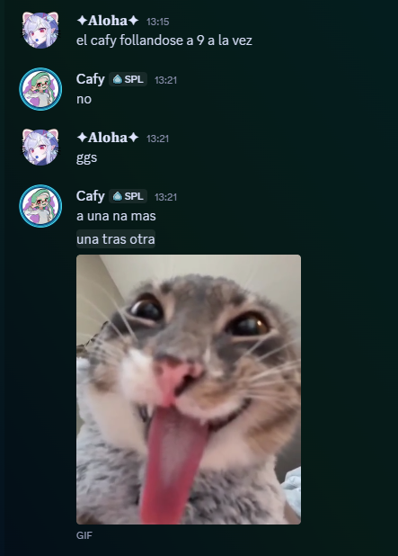 Mi bro el <a href="/Cafy_spl/">Cafy</a>  esta desatado
