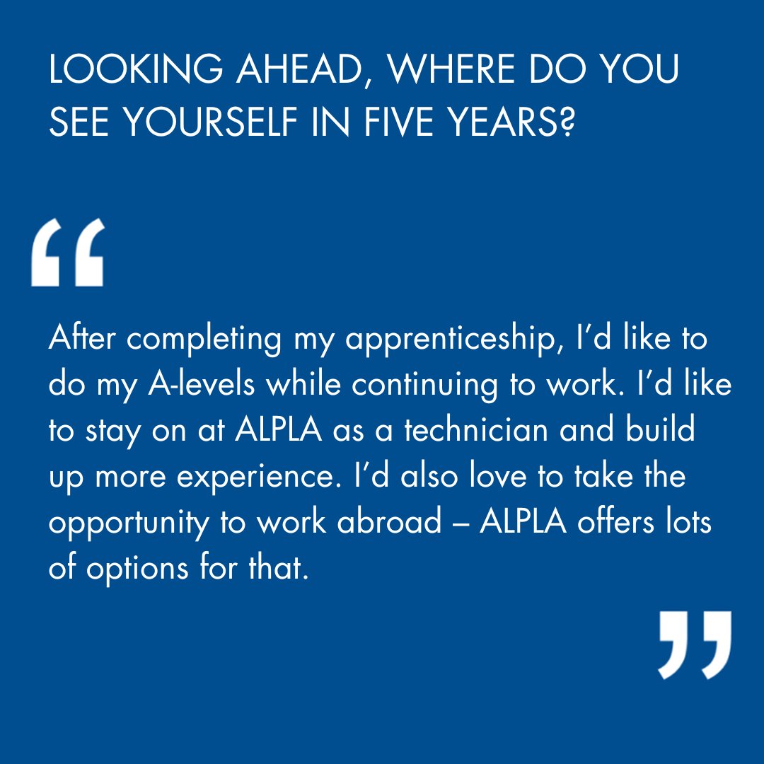 People at ALPLA 👷‍♀️👷‍♂️💙 In our latest episode, we meet Pascal Techt, an apprentice at our headquarters in Austria. 🇦🇹 ▶️ spkl.io/6004fhJQ0

#PeopleAtALPLA #Apprenticeship #FutureTalent #PlasticsTechnology #ALPLA #CareerJourney #FamilyOfPioneers