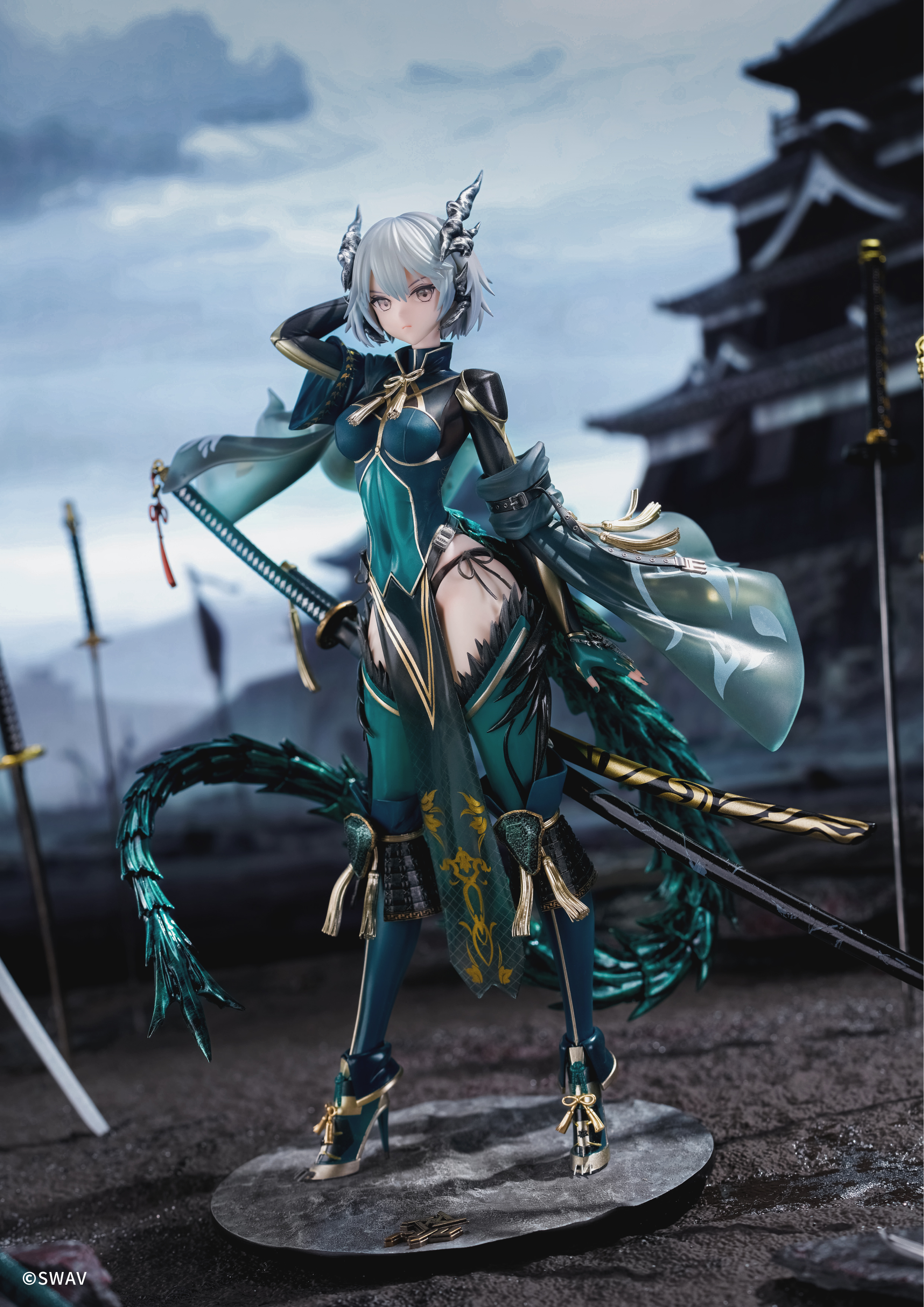 和装TechGear 初秋 WINGS 初秋 和装TechGear 1/7 完成品 フィギュア WINGS inc.(双翼社