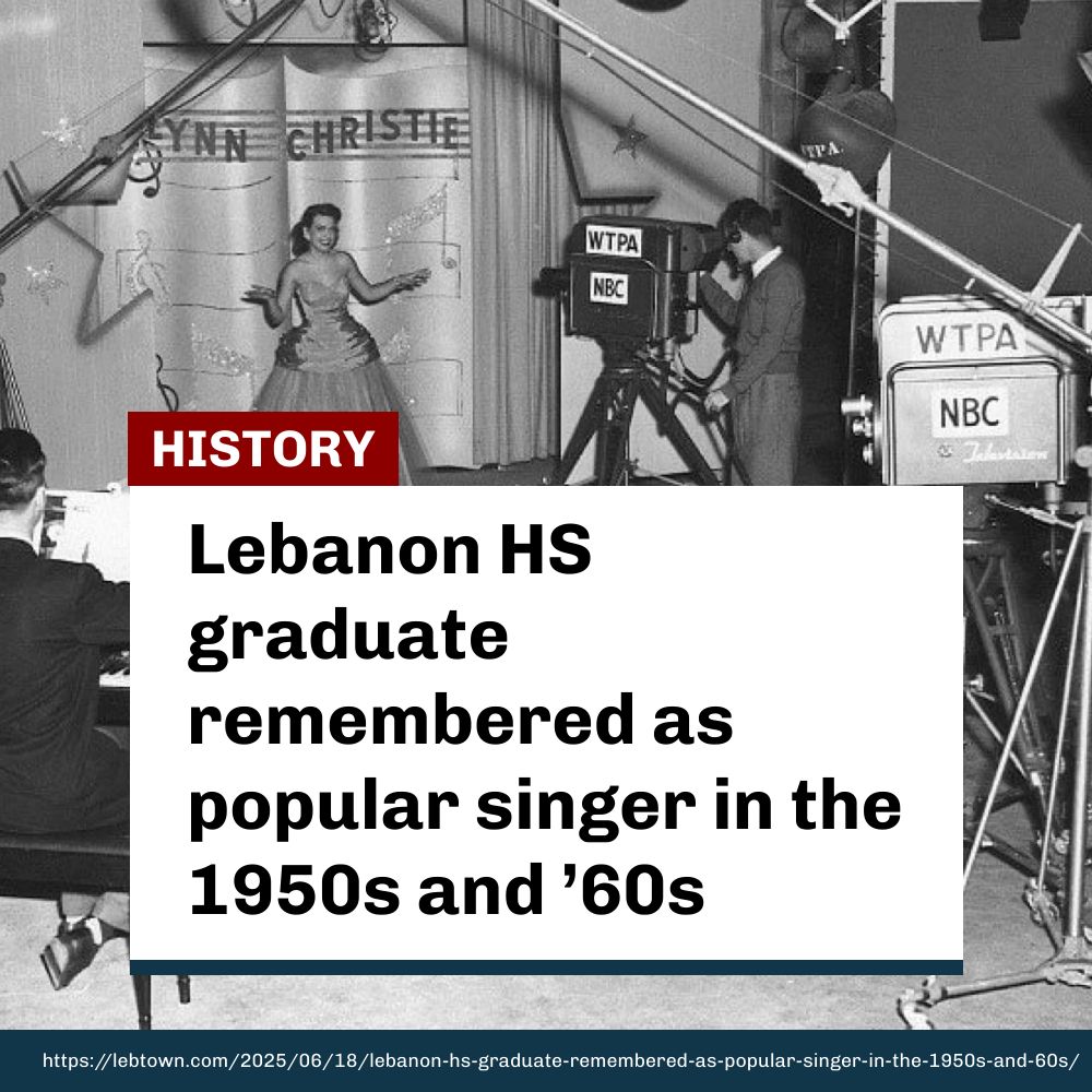 Despite humble beginnings performing at the Fort Indiantown Gap Military Reservation, Jackie Christoff Jankowski — stage name Lynn Christie — found success as a singer, performing in Japan, Buenos Aires, Canada, and throughout the United States during... lebtown.com/2025/06/18/leb…