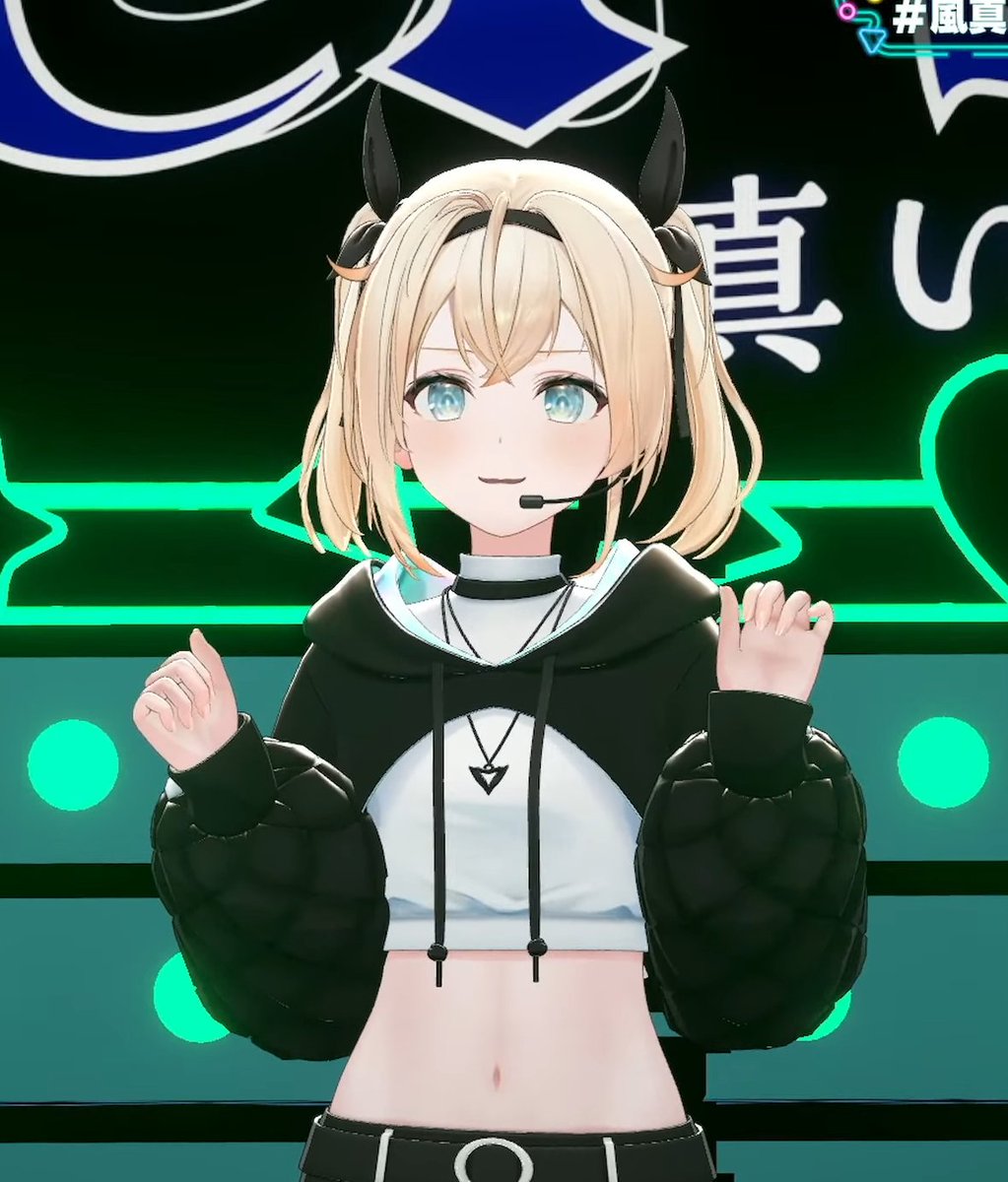 腹筋めっちゃ好き() #風真いろは生誕LIVE2025