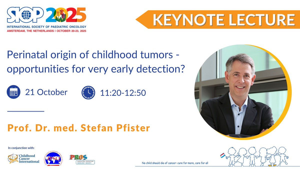 “With cutting-edge research &amp; technologies opening the door to detection as early as birth, we’re entering a new era of possibility in pediatric oncology, where earlier diagnosis could mean better outcomes for children.”
– Prof. Dr. Stefan Pfister

🔗: bit.ly/3B39EaV