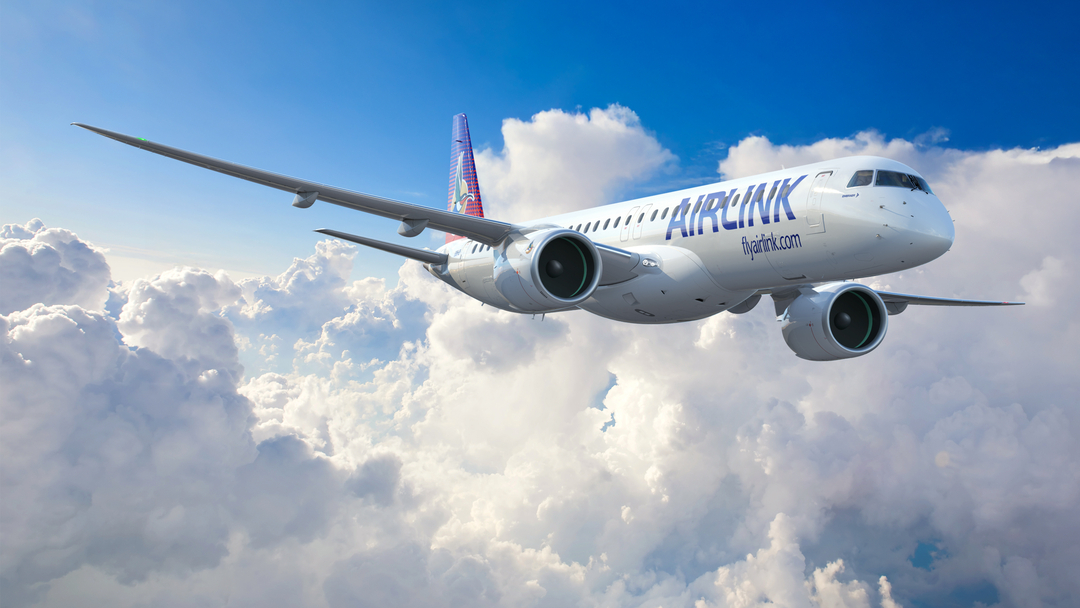 embraer's tweet image. #NEWS | Airlink selects the Embraer E195-E2; plans to lease from Azorra. Read full news: embraer.com/global/en/news…
#EmbraerStories #E195E2