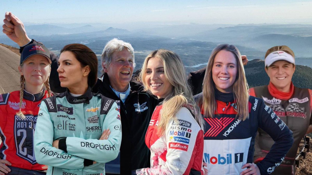 Six women. One mountain. 156 turns ⛰️

From legends in the making to family legacies reborn, meet the six fearless racers tackling the 2025 Pikes Peak Hill Climb on June 22.

🔗: bit.ly/43O4ssX

#PikesPeak2025 #WomenInMotorsport #HillClimb #RepresentationMatters