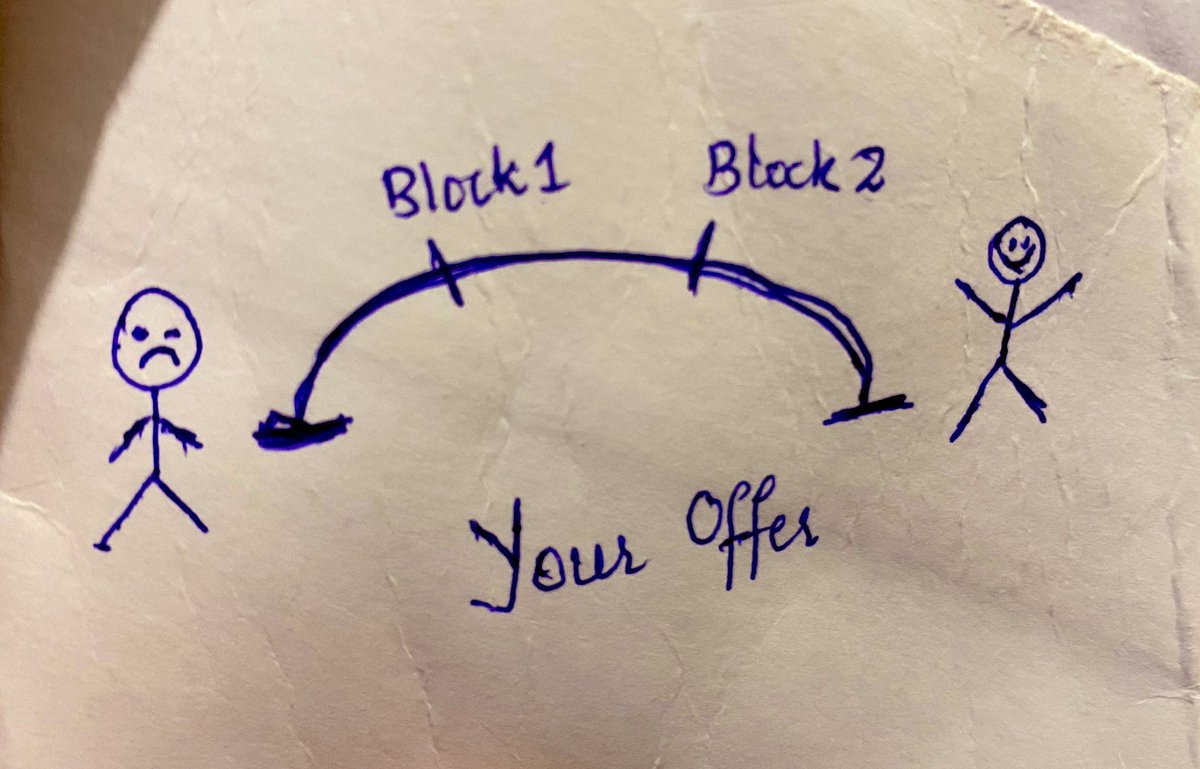writingklye's tweet image. When you talk about your offer

You should be crystal clear what it does for your client.

It can either solve:

- One big road block 
Or 
- More than one small blocks along the way. 

Your client might need to solve either of them. 

It’s so important to understand your audience…