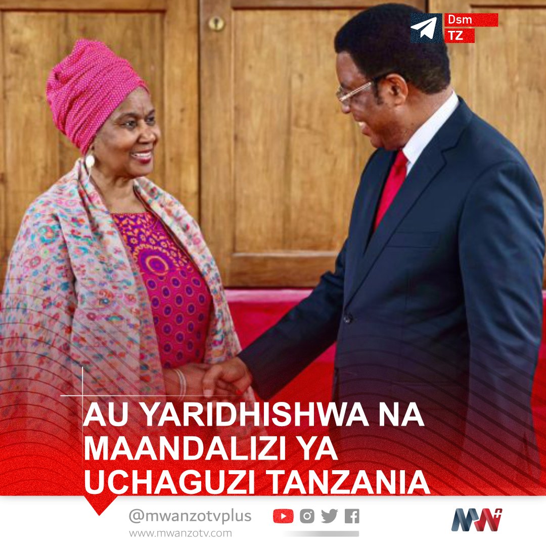 #TANZANIA:AU YARIDHISHWA NA MAANDALIZI YA UCHAGUZI TANZANIA
Waziri Mkuu Kassim Majaliwa, amekutana na Misheni Maalum ya Umoja wa Afrika ya Kutathmini Maandalizi ya Uchaguzi Mkuu wa Oktoba 2025, na kuahidi kuwa uchaguzi huo utafanyika kwa haki, uhuru na amani.

Misheni hiyo ya