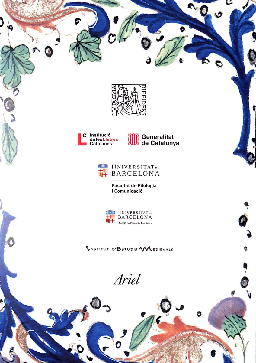 EP! Que estem estrenant al #youtube de <a href="/BonesLletres/">AcadèmiaBonesLletres</a> 
l'acte d'homenatge als 50 anys de Los Trovadores de Martí de Riquer. 

Celebrat el passat 06 de juny de 2026
youtu.be/FU8YaIigq2w

#reialacademiadeboneslletres #boneslletres #palaurequesens #BCN #martideriquer