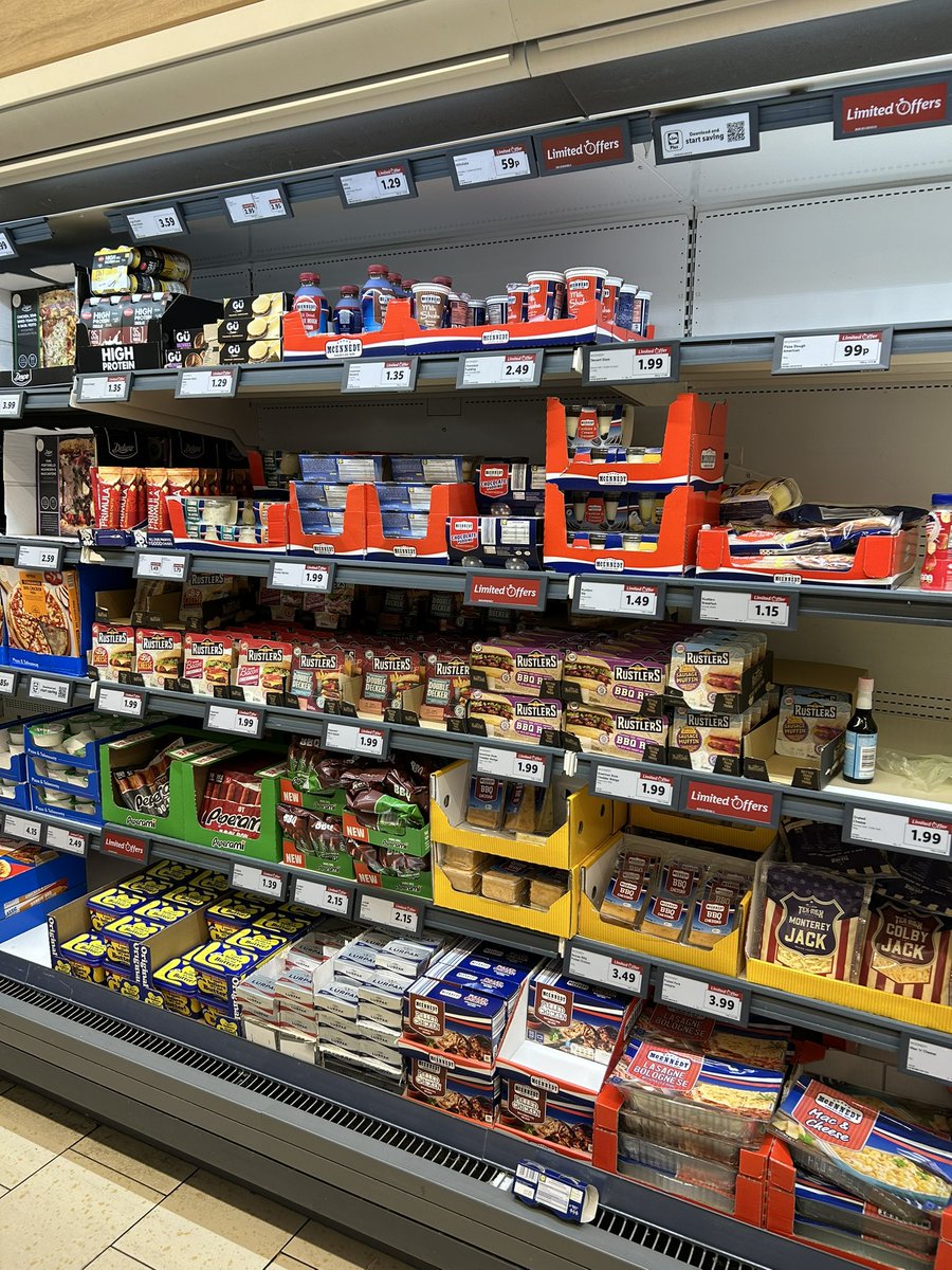 American week at Lidl. Useless, slog of a week.