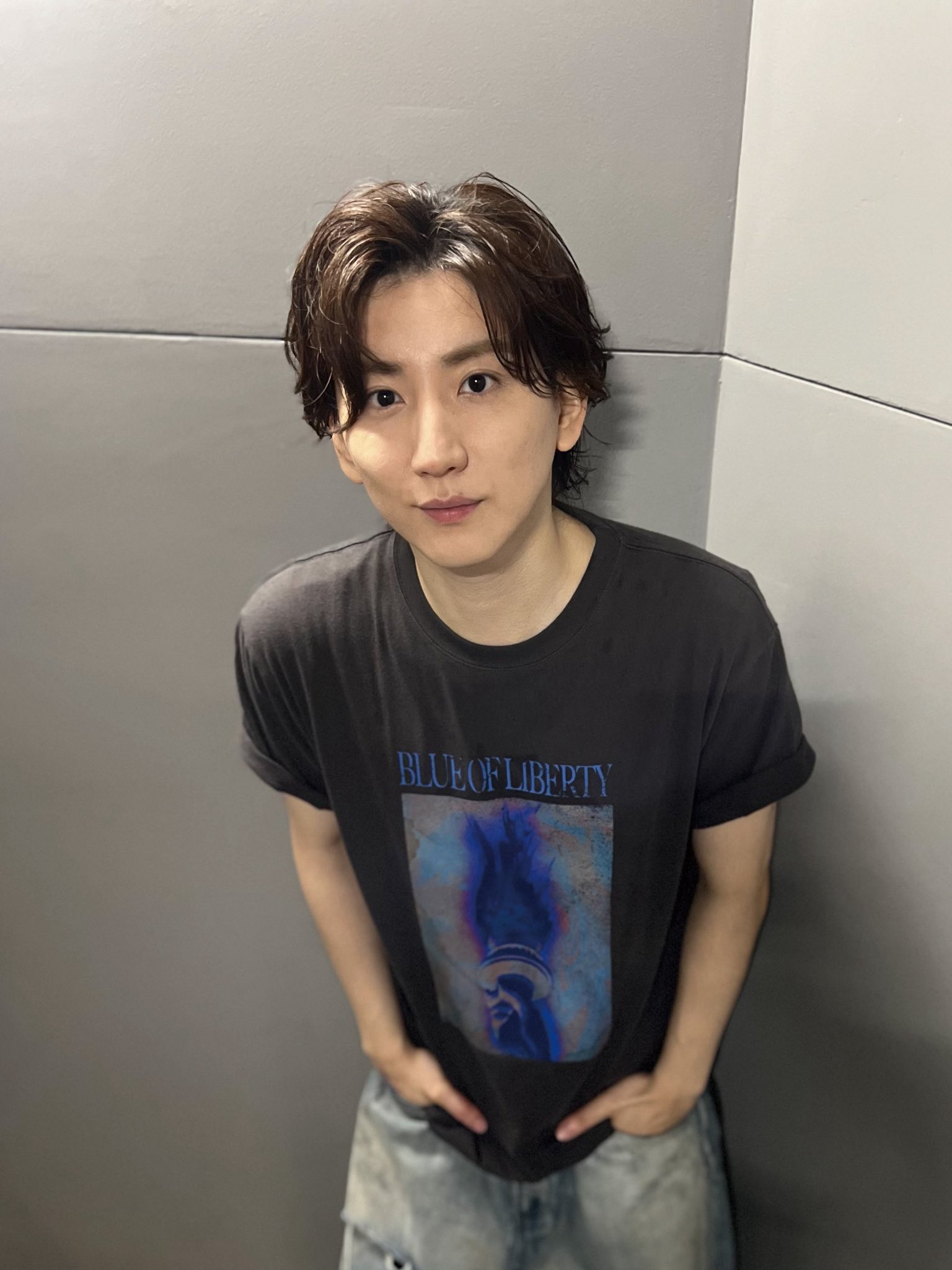 京本大我　BLUE OF LIBERTY tシャツ 京本大我 BLUE OF LIBERTY Tシャツ - メルカリ
