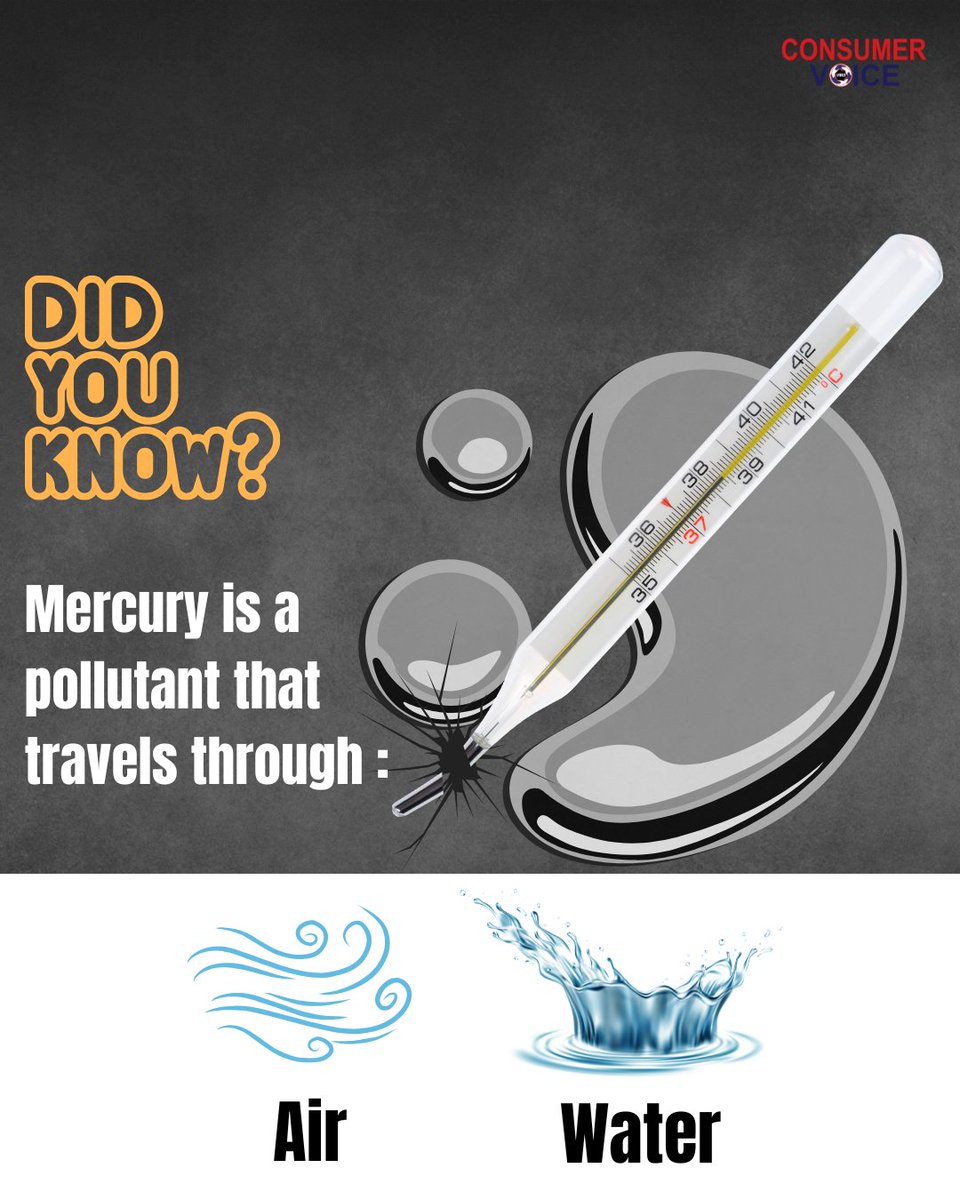 Mercury is considered by WHO to be one of the top 10 chemicals or groups of chemicals of major public health concern. Be mercury safe!

#BeSafe #MercuryFree #HealthForAll #Mercury #HarmsofMercury #MercuryPoisoning #ToxicMetals #StayInformed