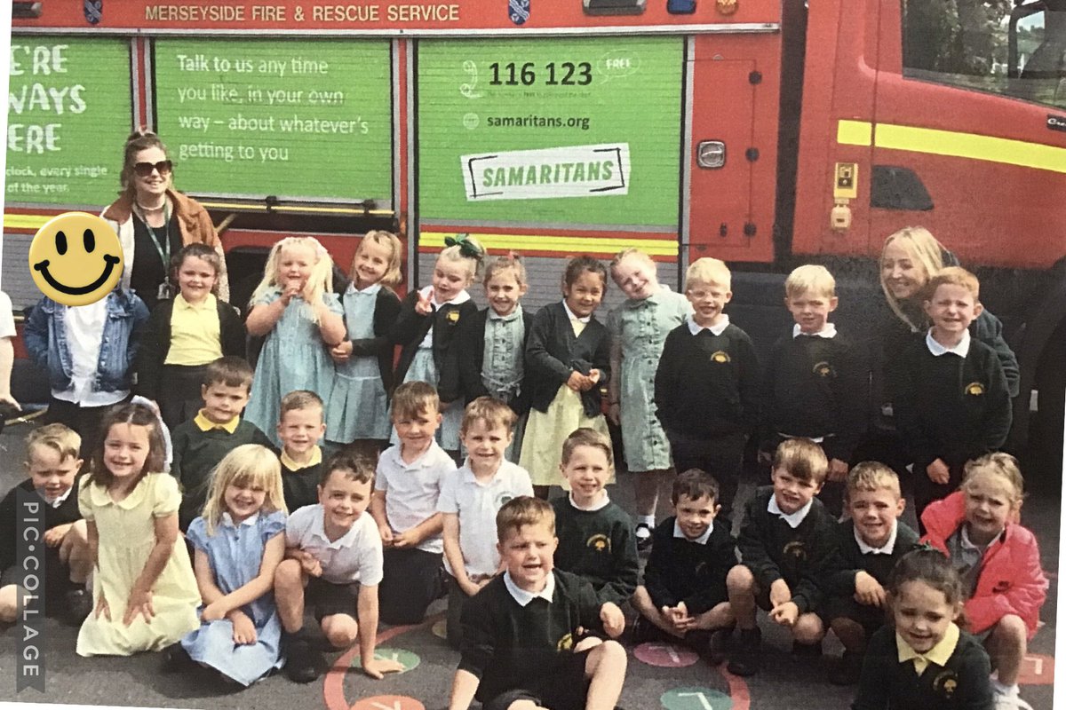 We were very lucky to have a visit from Merseyside Fire and Rescue Service last week ❤️ (edited)