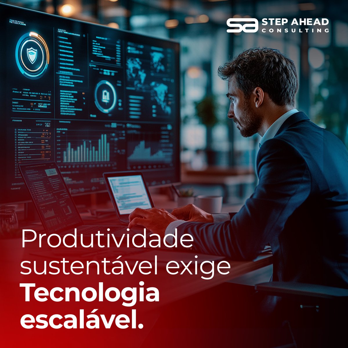 🚀Produtividade real exige uma escalabilidade inteligente.

No Dia Mundial da Produtividade, reforçamos a importância de investir em arquiteturas tecnológicas escaláveis.

#StepAheadConsulting #DiaMundialDaProdutividade #Oracle #Salesforce #Tableau