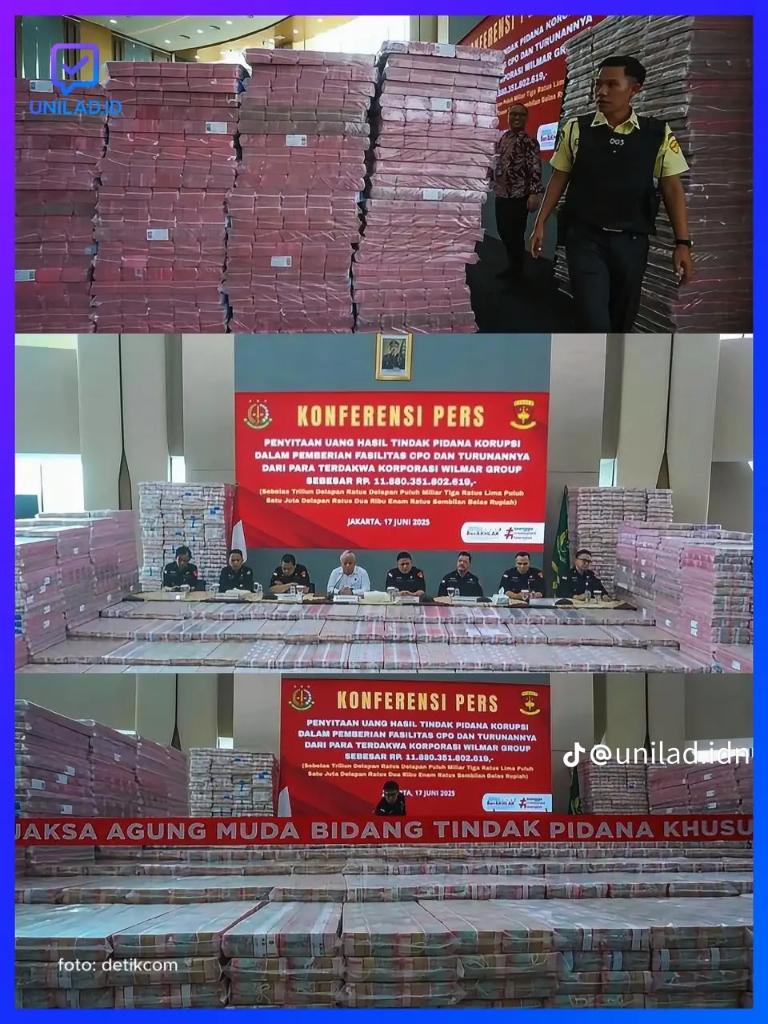 Yg baru dipamerin sebesar 2 Milyar dengan alasan keamanan, Auto keingat yg korupsi 5,9 Kuadriliun, itu duit setinggi gunung Tambora Kali ya 🥲