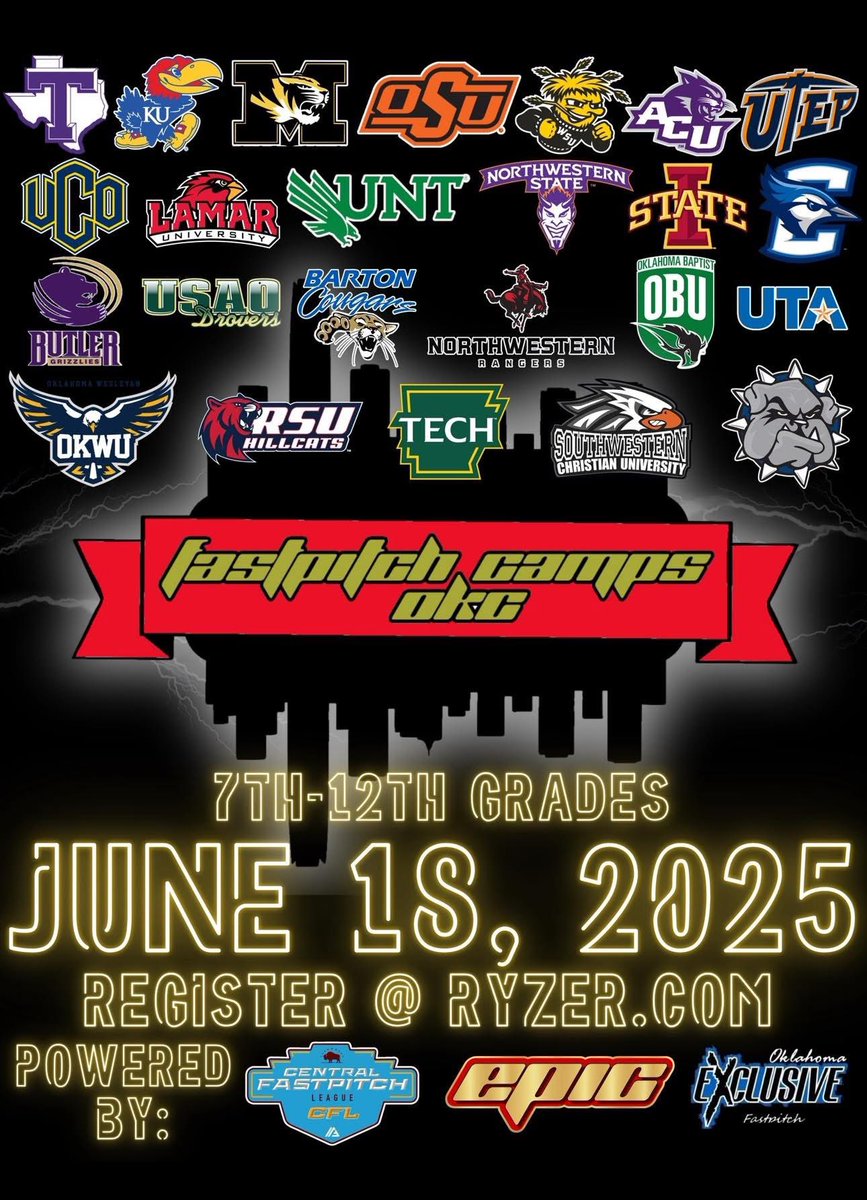Sophie Kuhlman 2027 (@sophie_kuhlman) on Twitter photo Another pitching camp in front of my top colleges starts today at 2! I can’t wait!
Hopefully this rain will let up!
<a href="/CoachBredbenner/">Kristi Bredbenner</a> <a href="/EastonHerring/">Easton Herring</a> <a href="/CourtOliver24/">Courtney Oliver Elkins</a> <a href="/eeconomon/">Coach E</a> <a href="/CoachMcFalls/">Jen</a> <a href="/JackNLucysDad/">Justin lewis</a> <a href="/CoachJonHunter/">Jon Hunter</a> <a href="/LauraHeberling/">Coach H</a> <a href="/CoachChiles3/">Kaitlyn Chiles</a> <a href="/USAOCoachJ/">Jadyn Wallis</a> <a href="/CoachJayGwyn/">Assistant Softball Coach, MIZZOU</a> Another pitching camp in front of my top colleges starts today at 2! I can’t wait!
Hopefully this rain will let up!
<a href="/CoachBredbenner/">Kristi Bredbenner</a> <a href="/EastonHerring/">Easton Herring</a> <a href="/CourtOliver24/">Courtney Oliver Elkins</a> <a href="/eeconomon/">Coach E</a> <a href="/CoachMcFalls/">Jen</a> <a href="/JackNLucysDad/">Justin lewis</a> <a href="/CoachJonHunter/">Jon Hunter</a> <a href="/LauraHeberling/">Coach H</a> <a href="/CoachChiles3/">Kaitlyn Chiles</a> <a href="/USAOCoachJ/">Jadyn Wallis</a> <a href="/CoachJayGwyn/">Assistant Softball Coach, MIZZOU</a>