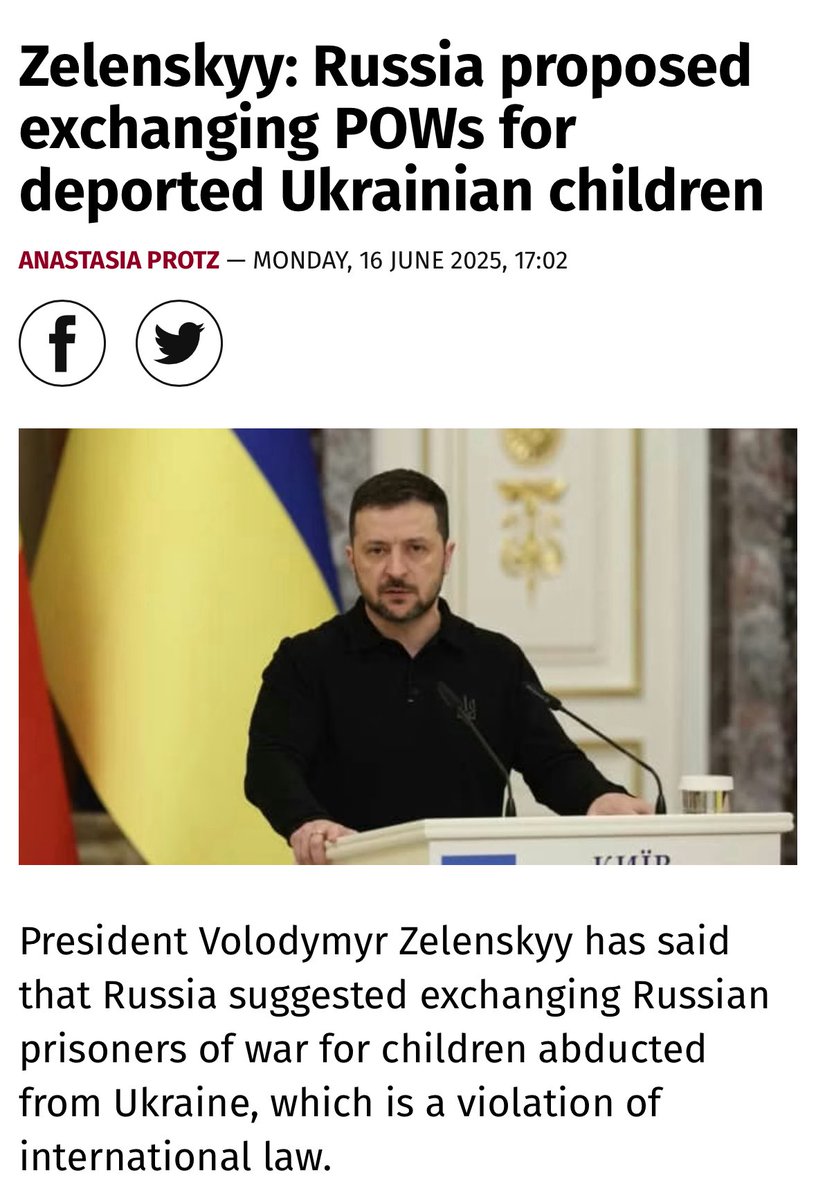 Constantin Ganss (@constiganss) on Twitter photo Gekidnappte ukrainische Kinder im Tausch gegen russische Soldaten.
So läuft übrigens dieses „mit Russland verhandeln“ <a href="/Ralf_Stegner/">Ralf Stegner MdB</a> Gekidnappte ukrainische Kinder im Tausch gegen russische Soldaten.
So läuft übrigens dieses „mit Russland verhandeln“ <a href="/Ralf_Stegner/">Ralf Stegner MdB</a>