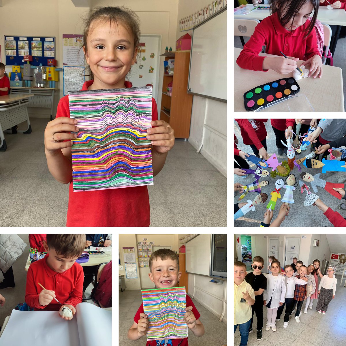 “Mandala Boyama”, “Alçıdan Obje Yapımı”, “Kendi Kuklanı Tasarla”, “Yetenekler Yarışıyor” etkinliklerimizle Yıl Sonu Faaliyet haftamız dolu dolu geçiyor🎈
Öğrencilerimiz yeteneklerini keşfediyor,özgüvenleri artıyor,keyifli anlar yaşıyorlar 🎨 <a href="/tcmeb/">Millî Eğitim Bakanlığı</a> <a href="/Edirne_MEM/">Edirne İl Millî Eğitim Müdürlüğü</a> <a href="/ipsalailcemem/">İpsala İlçe MEM</a>