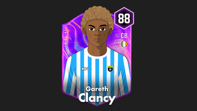 Gareth Clancy (overall 88) sold for $950

Age: 21
Positions: CB, CDM
Nationality: Ireland
Overall: 88 🟣
PAC: 76   SHO: 26   PAS: 71
DRI: 77   DEF: 95   PHY: 77

Seller: app.playmfl.com/users/0x0db990…
Buyer: app.playmfl.com/users/0x6c632c…