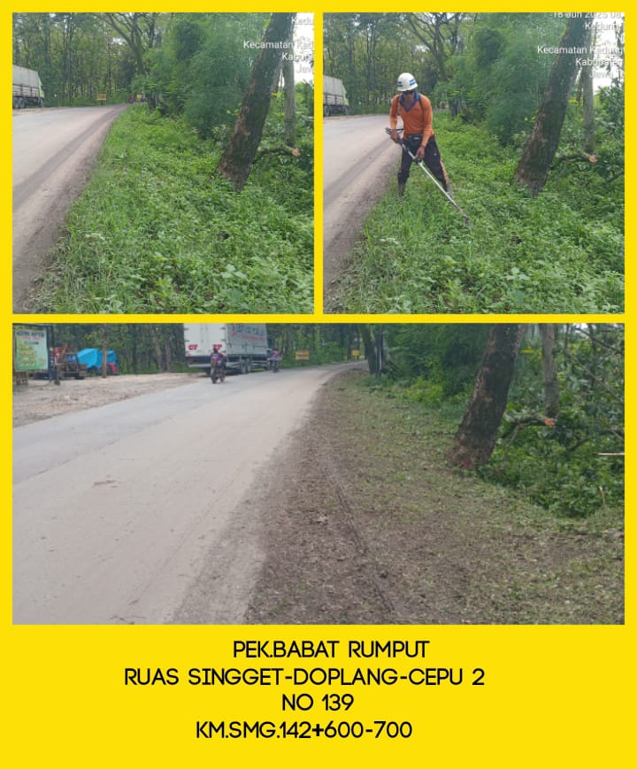 BPJ Wilayah Purwodadi #jalancantik #AyoKerjaManeh (@bpt_pwd) on Twitter photo Hallo #sahabatjalancantik
Pekerjaan Pemeliharaan Rutin Jalan dan Jembatan
Balai Pengelolaan Jalan Wilayah Purwodadi.
#jawatengah ✅
#NgopeniNglakoni ✅
<a href="/provjateng/">Provinsi Jawa Tengah</a>
<a href="/dprdjatengprov/">DPRD Jawa Tengah</a>
<a href="/humasjateng/">Humas Jateng</a>
<a href="/dpubmckjateng/">DPU BMCK-Jateng #JalanCantik</a>
<a href="/TajYasinMZ/">Taj Yasin Maimoen</a> Hallo #sahabatjalancantik
Pekerjaan Pemeliharaan Rutin Jalan dan Jembatan
Balai Pengelolaan Jalan Wilayah Purwodadi.
#jawatengah ✅
#NgopeniNglakoni ✅
<a href="/provjateng/">Provinsi Jawa Tengah</a>
<a href="/dprdjatengprov/">DPRD Jawa Tengah</a>
<a href="/humasjateng/">Humas Jateng</a>
<a href="/dpubmckjateng/">DPU BMCK-Jateng #JalanCantik</a>
<a href="/TajYasinMZ/">Taj Yasin Maimoen</a>