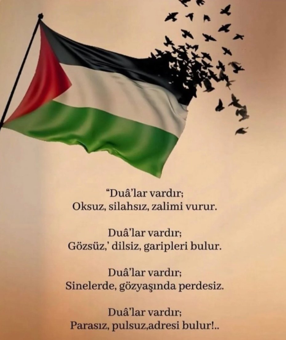 Gazze özgür olacak...
#FreePalestine
