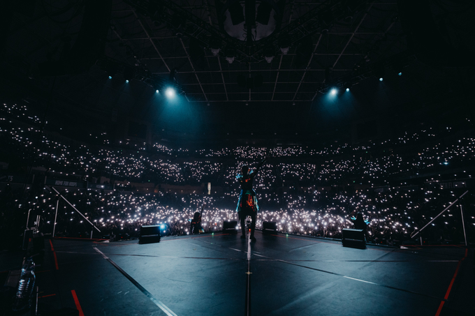 From the back of the stage media image