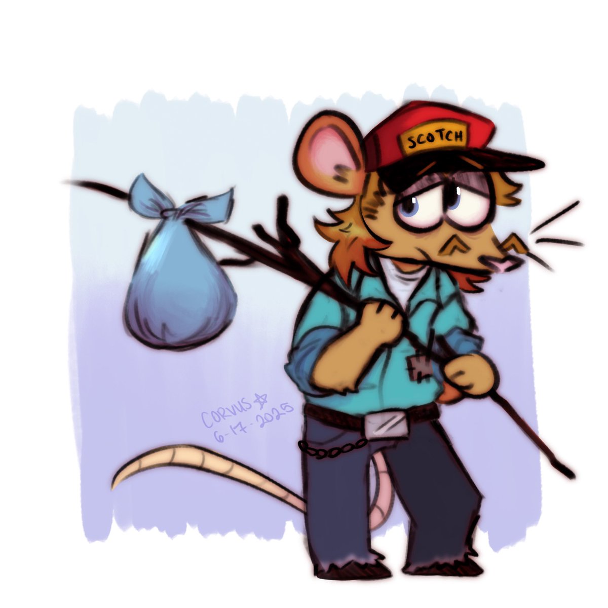 sylveontism's tweet photo. new yume prompt draw your f/o as a furry but also as the sad ant bindle #yumetwt #sptwt https://t.co/D16xnwumja