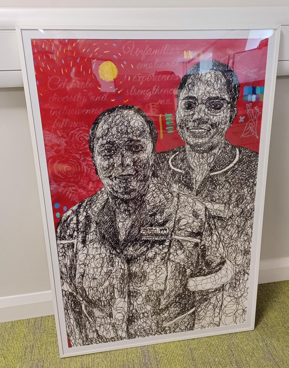 Meet Yayen, the artist celebrating the contribution of migrants in UK healthcare.
For the link to the online ‘Embers of Care’ presentation and Q&amp;A on 25th June at 2pm please email sth.arts@nhs.net
Visit yayenart.com/embersofcare for more information.
<a href="/SheffieldHosp/">Sheffield Hospitals</a> <a href="/SHCFundraising/">Sheffield Hospitals Charity</a>