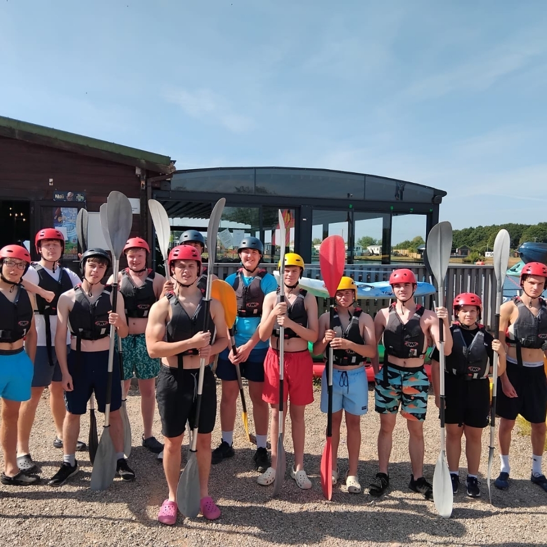 🚣‍♂️ Out of the classroom and onto the water! 🌊 Our Level 3 Sports Studies students completed their kayak practical at Croft Farm Water Park today - building confidence, technique &amp; leadership in the great outdoors. #CTCTEducation #SportsStudies