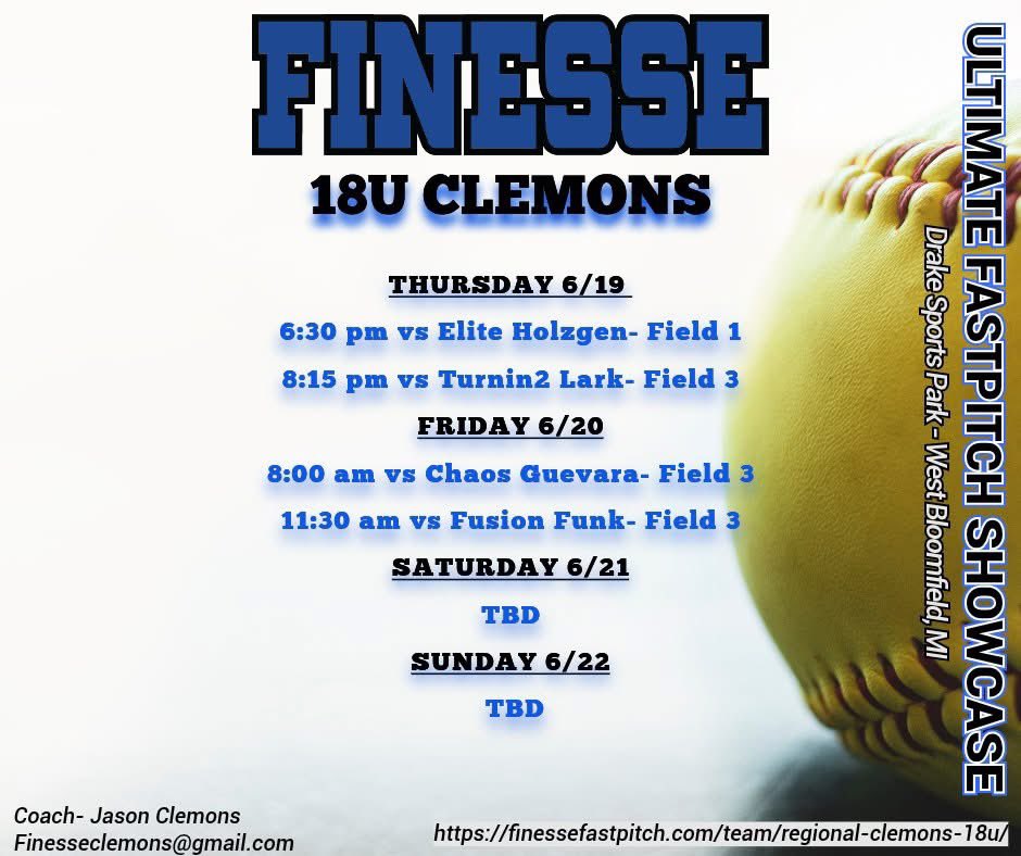 First weekend! Let’s go