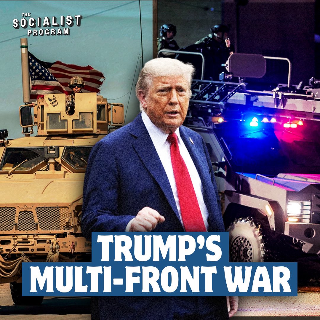 The Socialist Program (@thesocprogram) on Twitter photo Trump Escalates Wars on Iran, Immigrants, and All of the U.S. Working Class, w/ <a href="/profwolff/">Richard D. Wolff</a>
🎧Apple: podcasts.apple.com/us/podcast/the…
🎧Spotify: open.spotify.com/episode/3VqwtT…
🎧Other: linktr.ee/thesocialistpr… Trump Escalates Wars on Iran, Immigrants, and All of the U.S. Working Class, w/ <a href="/profwolff/">Richard D. Wolff</a>
🎧Apple: podcasts.apple.com/us/podcast/the…
🎧Spotify: open.spotify.com/episode/3VqwtT…
🎧Other: linktr.ee/thesocialistpr…