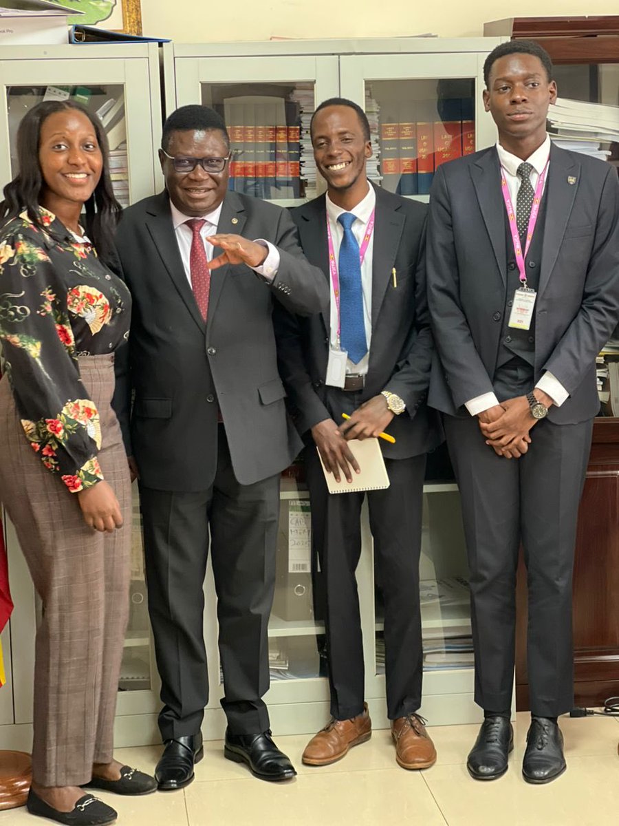 The future of a country is built on the dreams of its youth. I was pleased today to meet some of the interns at the Ministry of Justice who came to greet me. I shared with them my journey and encouraged them to develop skills of mental self defense against negativity.