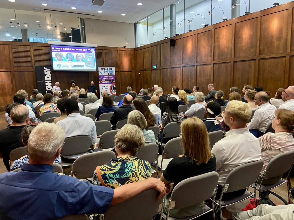 Thank you to all who joined us last night for the ‘In a Rain of Dust’ book launch, co-hosted by @actsa_uk and Leigh Day. Special thanks to David Kinley, Richard Meeran &amp; Audrey Brown for a discussion on the landmark case against Cape. Learn more 👉 leighdaylaw.info/3HGXBZP